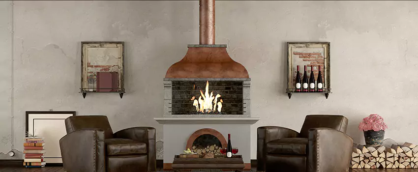 Thelin Hearth Products Providence Pellet Insert Fireplace Installation in White Settlement, TX