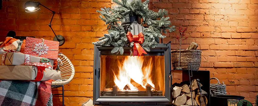 Travis Industries Linear Gas Fireplace Installation in White Settlement, Texas